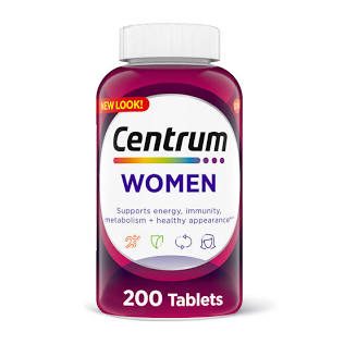 Multivitamínico Centrum Women 100 Tabletas | Para Mujer