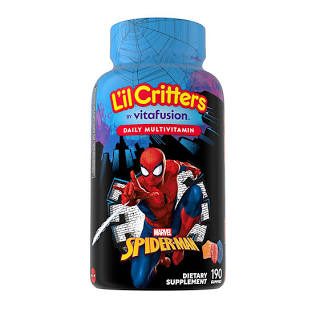 Multivitamínico Infantil L'il Critters Spider-Man 190 Gomitas